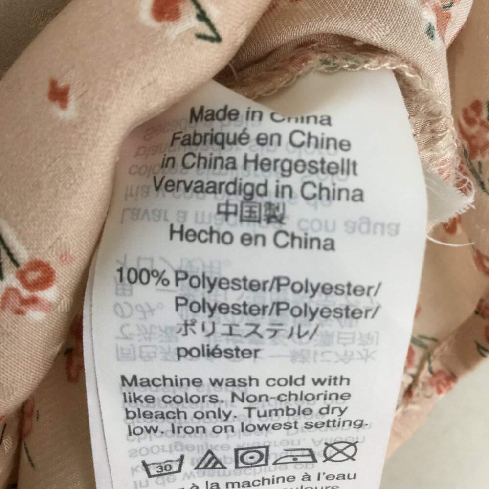 Madewell Floral Blouse xl - Picture 9 of 10